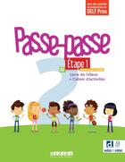 Couverture du livre « Passe-passe 2 - Niv. A1 - Étape 1 - Livre + Cahier + didierfle.app » de Laurent Pozzana et Marion Meynadier aux éditions Didier