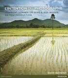 Couverture du livre « L'intention du photographe » de David Duchemin aux éditions Pearson