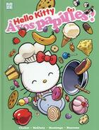 Couverture du livre « Hello Kitty Tome 2 : à table » de Jacob Chabot et Jorge Monlongo et Susie Ghahremani aux éditions Kaze