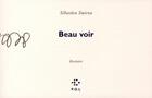 Couverture du livre « Beau voir » de Sebastien Smirou aux éditions P.o.l