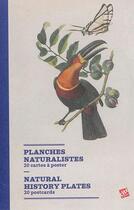 Couverture du livre « Planches naturalistes ; 20 cartes à poster » de  aux éditions Cite Des Sciences Et De L'industrie