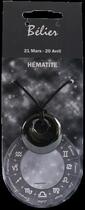 Couverture du livre « Pendentif pierre ronde percee - belier - hematite » de  aux éditions Dg-exodif