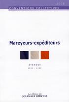 Couverture du livre « Mareyeurs-expediteurs. brochure 7e édition » de  aux éditions Direction Des Journaux Officiels