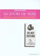Couverture du livre « 365 jours de sexe » de Linda-Lou Paget aux éditions Marabout