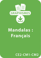 Couverture du livre « Graphismes et mandalas d'apprentissage - Français - CE2-CM1-CM2 » de Armelle Geninet aux éditions Retz