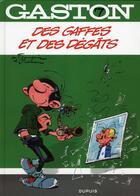 Couverture du livre « Gaston Tome 7 : des gaffes et des dégâts » de Jidehem et Andre Franquin aux éditions Dupuis