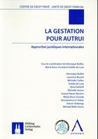 Couverture du livre « La gestation pour autrui » de  aux éditions Anthemis