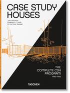 Couverture du livre « Case study houses : the complete CSH program 1945-1966 » de Peter Gossel et Elizabeth Smith et Julius Shulman aux éditions Taschen