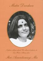 Couverture du livre « Matri Darshan ; un album de photos de Shri Anandamayi Ma » de Shri Anandamayi Ma aux éditions Mangalam Books