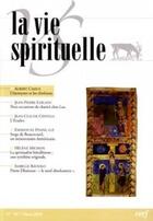 Couverture du livre « La vie spirituelle n 787 » de  aux éditions Cerf