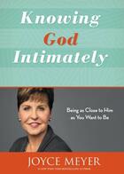 Couverture du livre « Knowing God Intimately » de Joyce Meyer aux éditions Faitwords