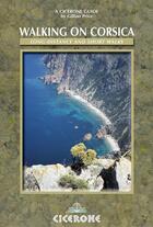 Couverture du livre « Walking on corsica » de G.Price aux éditions Cicerone Press