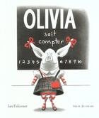 Couverture du livre « Olivia sait compter » de Ian Falconer aux éditions Seuil Jeunesse