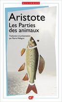 Couverture du livre « Parties des animaux » de Aristote aux éditions Flammarion