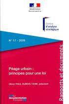 Couverture du livre « Péage urbain : principes pour une loi t.17 (édition 2009) » de  aux éditions Documentation Francaise