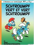 Couverture du livre « Les Schtroumpfs Tome 9 : Schtroumpf vert et vert Schtroumpf » de Peyo aux éditions Dupuis