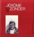 Couverture du livre « CARNETS D'ETUDES T.46 ; Jérôme Zonder » de  aux éditions Ensba