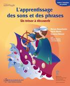 Couverture du livre « L'apprentissage des sons et des phrases ; un trésor à découvrir » de Maryse Beauchemin et Suzanne Menard et Sylvie Martin aux éditions Editions Du Chu Sainte-justine