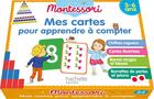 Couverture du livre « Montessori mes cartes pour apprendre a compter 3-6 ans » de  aux éditions Hachette Education