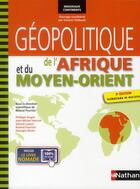 Couverture du livre « Géopolitique de l'Afrique et du Moyen-Orient (3e édition) » de  aux éditions Nathan