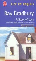 Couverture du livre « A story of love » de Ray Bradbury aux éditions Le Livre De Poche