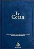 Couverture du livre « Coran hafs - bleu fonce - dorure 12x17 » de Revelation aux éditions Al Bayyinah