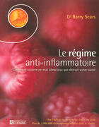 Couverture du livre « Regime anti inflammatoire » de Sears Barry aux éditions Editions De L'homme