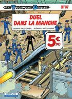 Couverture du livre « Les Tuniques Bleues Tome 37 : duel dans la manche » de Raoul Cauvin et Willy Lambil aux éditions Dupuis