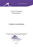 Couverture du livre « L'intime a ses frontieres » de  aux éditions Eme Editions