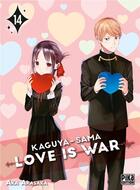 Couverture du livre « Kaguya-sama : love is war Tome 14 » de Aka Akasaka aux éditions Pika