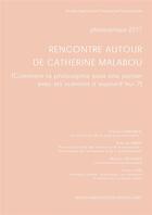 Couverture du livre « Philosophique 2017. rencontre autour de catherine malabou » de Crevoisier Mickael aux éditions Pu De Franche Comte