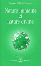 Couverture du livre « Nature humaine et nature divine » de Omraam Mikhael Aivanhov aux éditions Prosveta