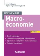 Couverture du livre « Macroéconomie (2e édition) » de Cyriac Guillaumin aux éditions Dunod