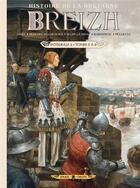 Couverture du livre « Breizh, histoire de la Bretagne : Intégrale vol.2 : Tomes 5 à 8 » de Thierry Jigourel et Nicolas Jarry et Gwendal Lemercier et Christophe Babonneau et Marco Pelliccia aux éditions Soleil