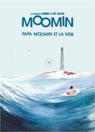 Couverture du livre « Papa moomin et la mer » de Tove Jansson aux éditions Le Lezard Noir