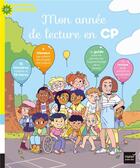 Couverture du livre « Mon année de lecture au CP » de Nadine Brun-Cosme aux éditions Hatier