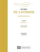Couverture du livre « Correspondance v.VII » de Patrice Bret et Andre Lavoisier aux éditions Hermann