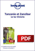 Couverture du livre « Tanzanie et Zanzibar - Le lac Victoria » de Lonely Planet aux éditions Lonely Planet France