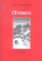 Couverture du livre « L'Everest » de Benoit Heimermann aux éditions Guerin