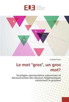 Couverture du livre « Le mot 