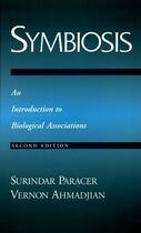 Couverture du livre « Symbiosis: An Introduction to Biological Associations » de Ahmadjian Vernon aux éditions Oxford University Press Usa