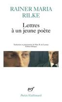 Couverture du livre « Lettres à un jeune poète » de Rainer Maria Rilke aux éditions Gallimard