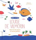 Couverture du livre « Dans le ciel mauve et autres poèmes » de Louise De Vilmorin aux éditions Gallimard-jeunesse