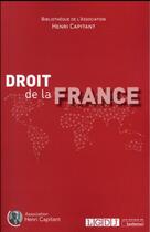 Couverture du livre « Droit de la France » de  aux éditions Lgdj