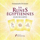 Couverture du livre « Les runes égyptiennes ; le jeu de cartes » de Emmanuelle Di Giusto aux éditions Amalthee