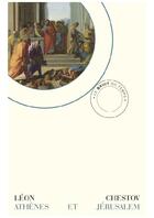 Couverture du livre « Athènes et Jérusalem » de Leon Chestov aux éditions Le Bruit Du Temps