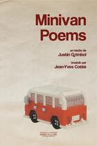 Couverture du livre « Minivan poems » de Justin Grimbol aux éditions Gwen Catala