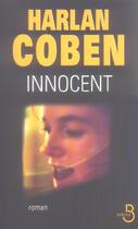 Couverture du livre « Innocent » de Harlan Coben aux éditions Belfond