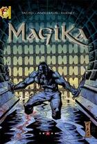 Couverture du livre « Magika Tome 1 ; rêves de sang » de Franck Tacito et Nicolas Guenet et Fabrice Angleraud aux éditions Glenat