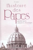 Couverture du livre « Histoire des papes (l') » de Centini aux éditions De Vecchi